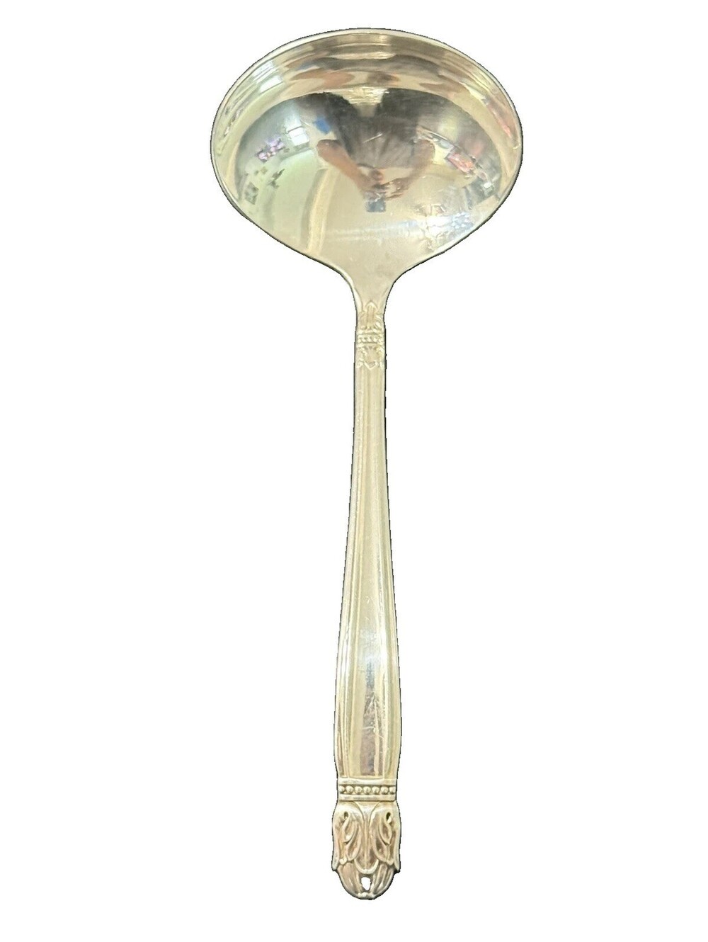 Holmes & Edwards Danish Princess 1938 Silverplate Gravy Ladle 6 1/4” Vintage IS